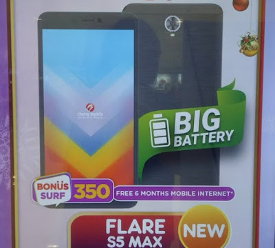 Cherry Mobile Flare S5 Max; 6-inch Display Quad Core with 4100mAh Battery for Php3,699