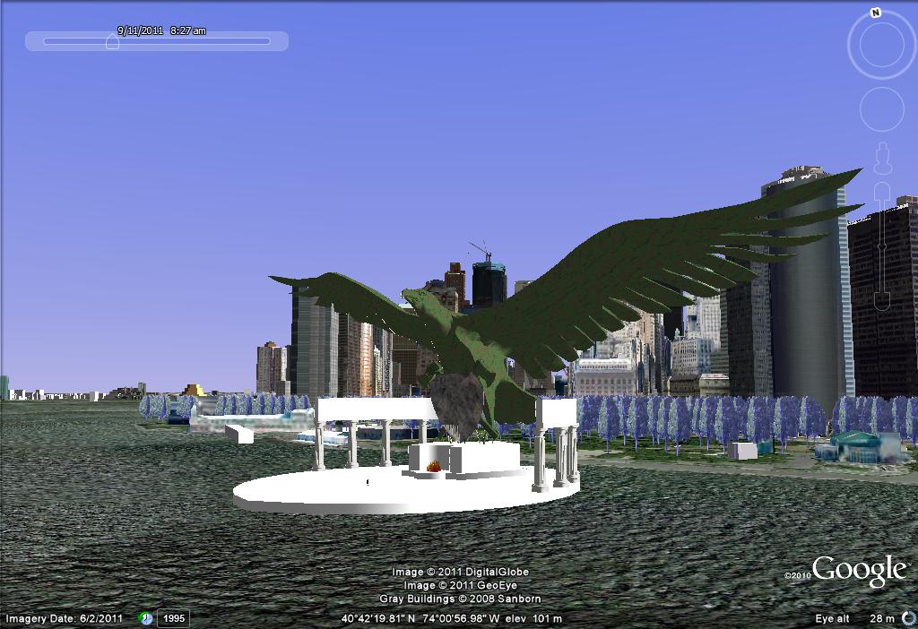 Robie J. Wood, Architect Statue of Bravery