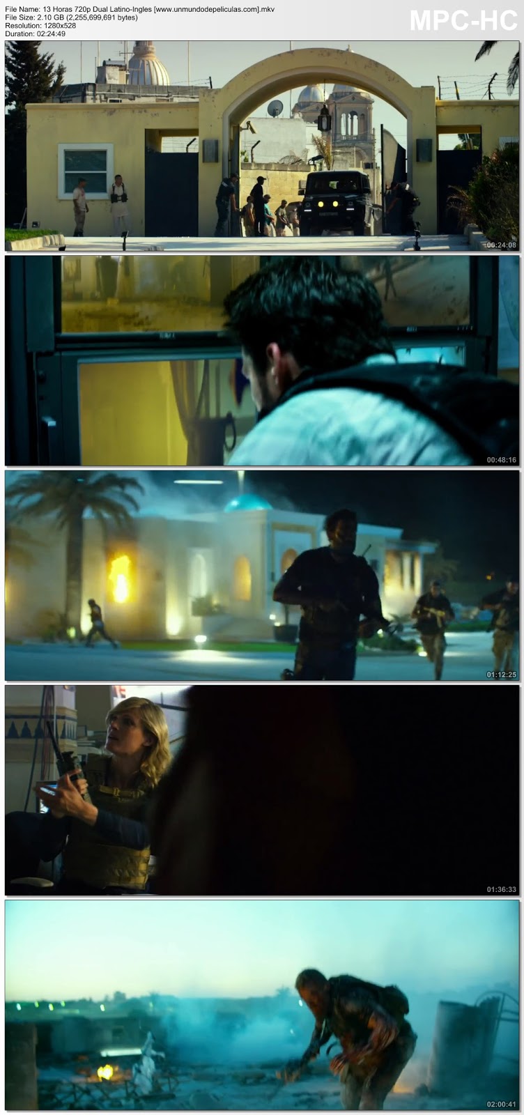 Capturas de la película.