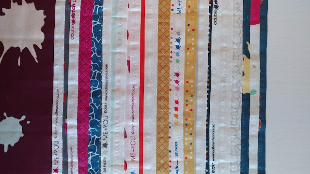 Double Dutch fabric by Latifah Saafir for Me+You fabrics by Hoffman Fabrics