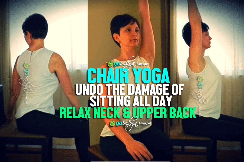 Chair Yoga for Neck and Upper Back with Olga. Release muscle tension