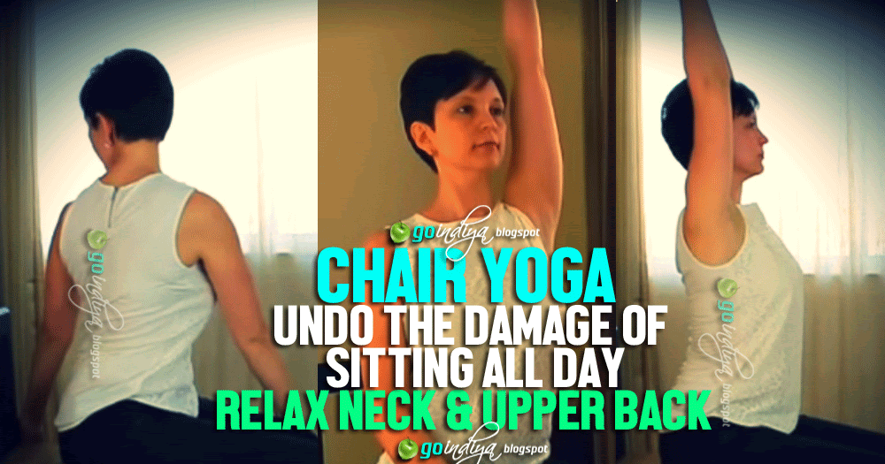 Chair Yoga for Neck and Upper Back with Olga. Release muscle tension