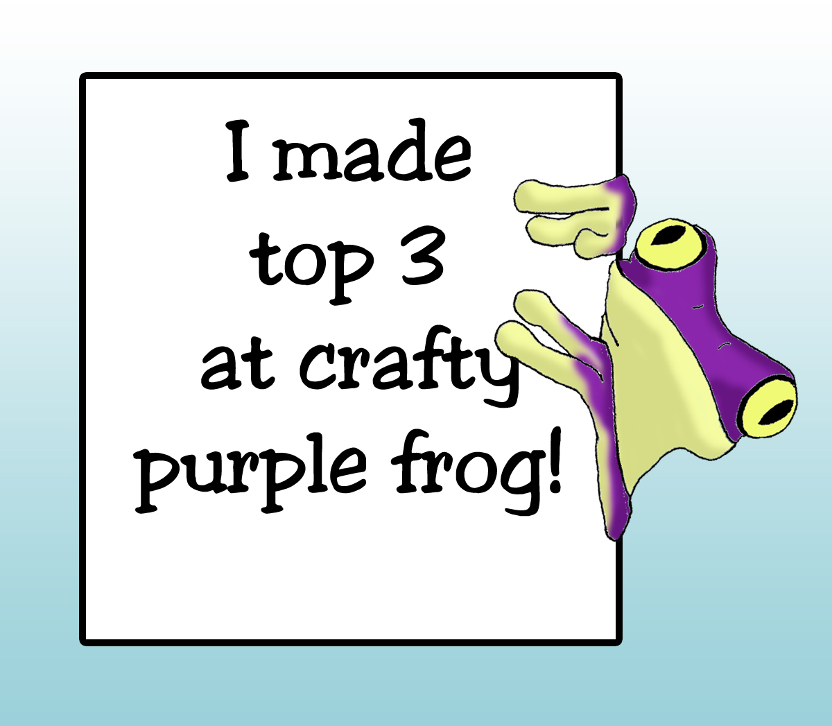 Topp 3 hos Crafty frog