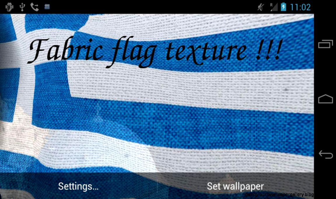 3D Greece Flag Live Wallpaper   Applications Android et Tests