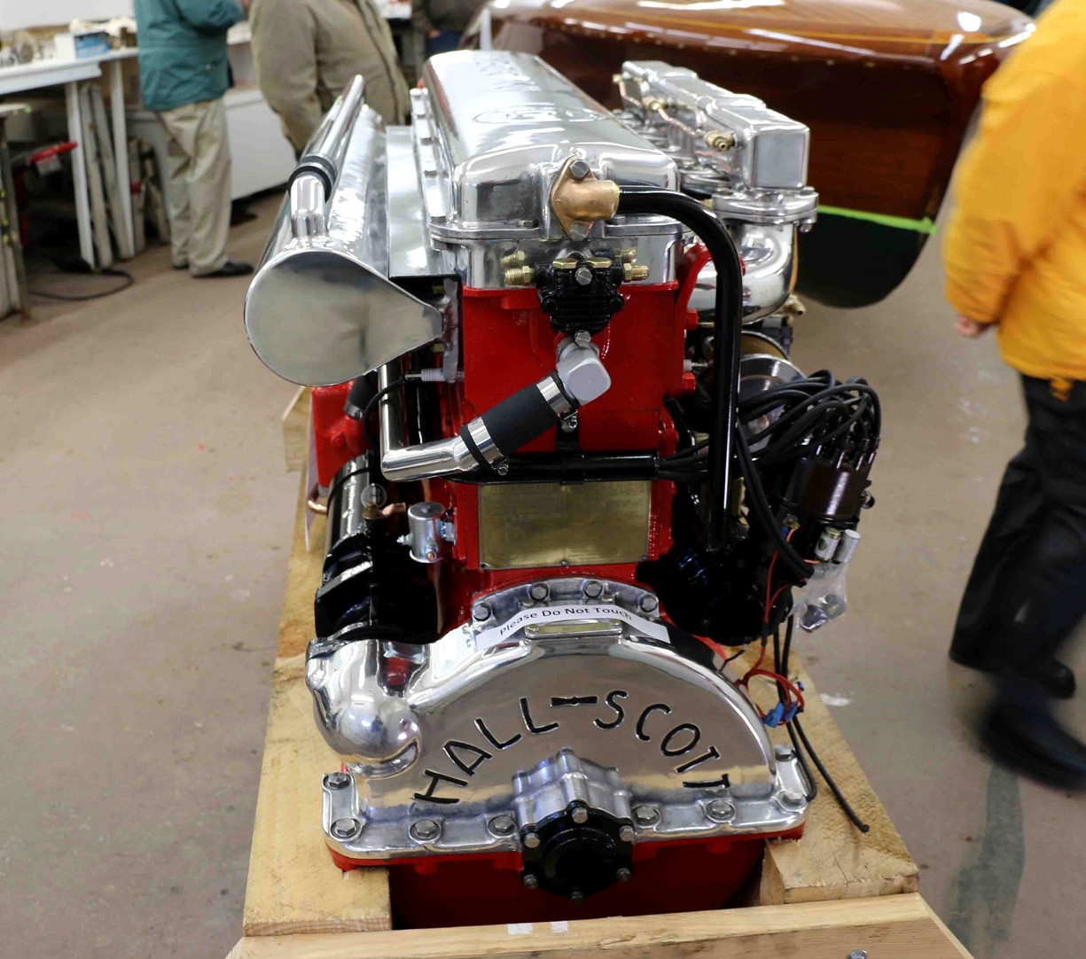 Opening Cars The big guns in small boats, Packard and Hall Scott engines