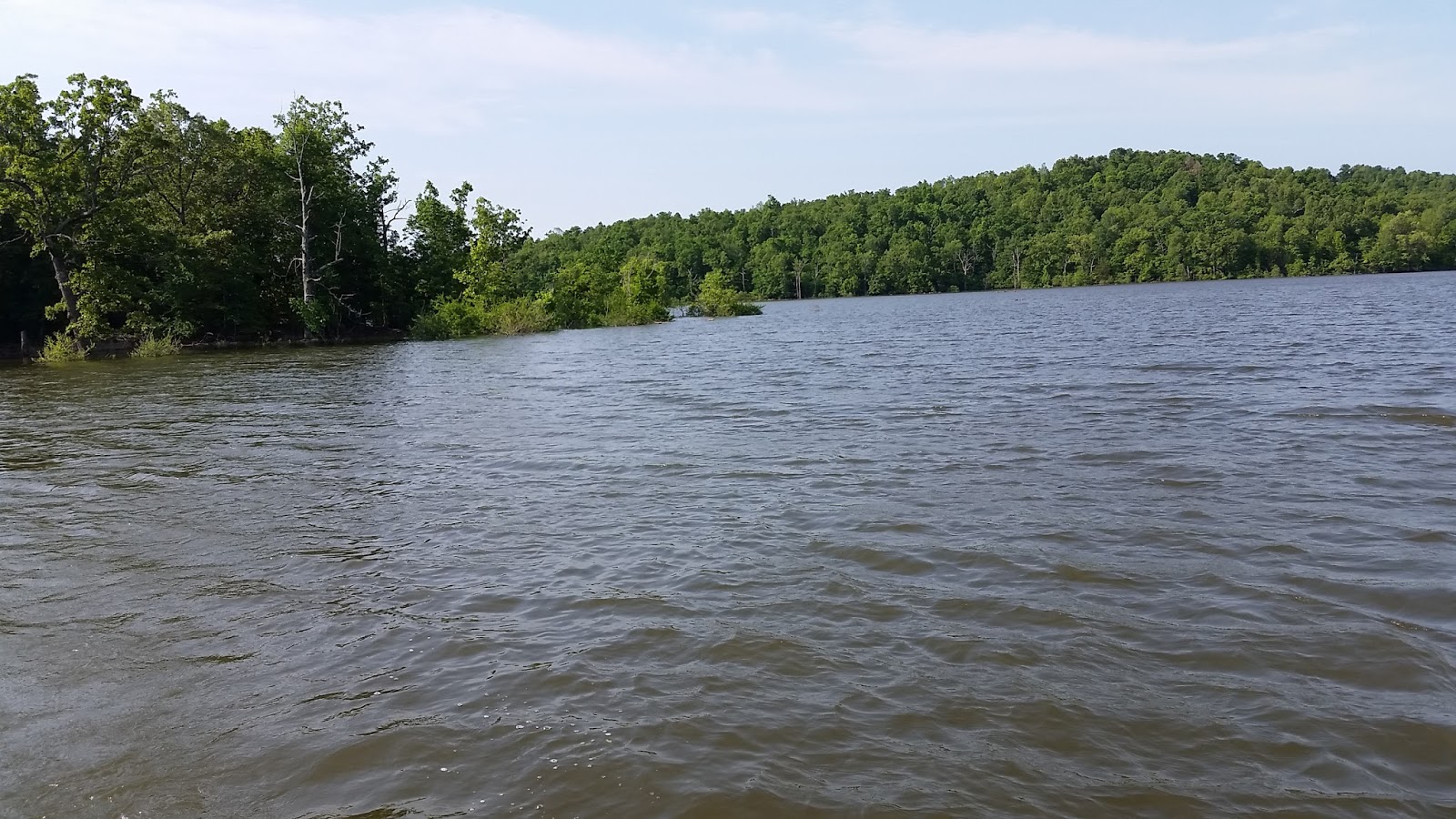 Norfork Lake Conditions by Lou of Hummingbird Hideaway Resort 8704925113