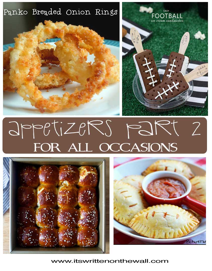 It's Written on the Wall: {Part 2} 28 Appetizer for SuperBowl ...