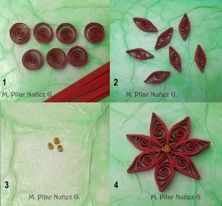 Aprende a hacer una flor con la técnica de filigrana en papel o quilling