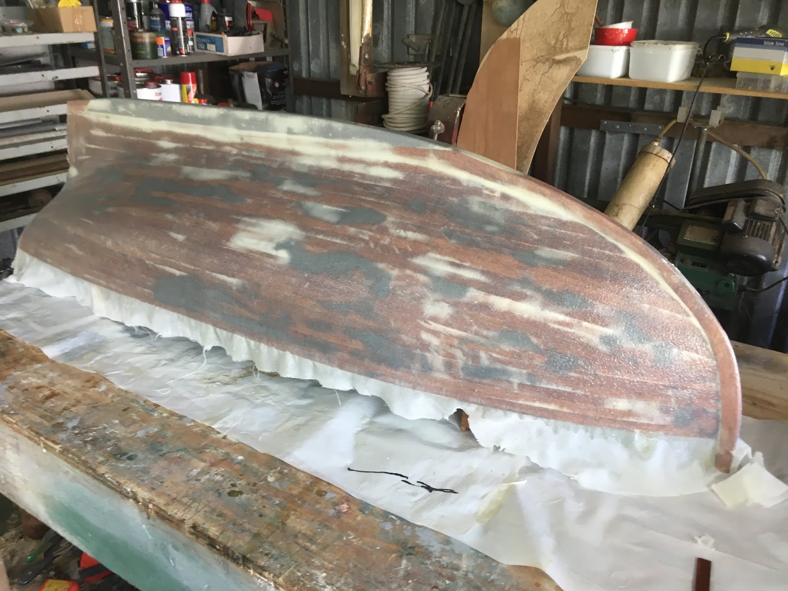 Dave's Tally Ho Model Lead Keel and Painting