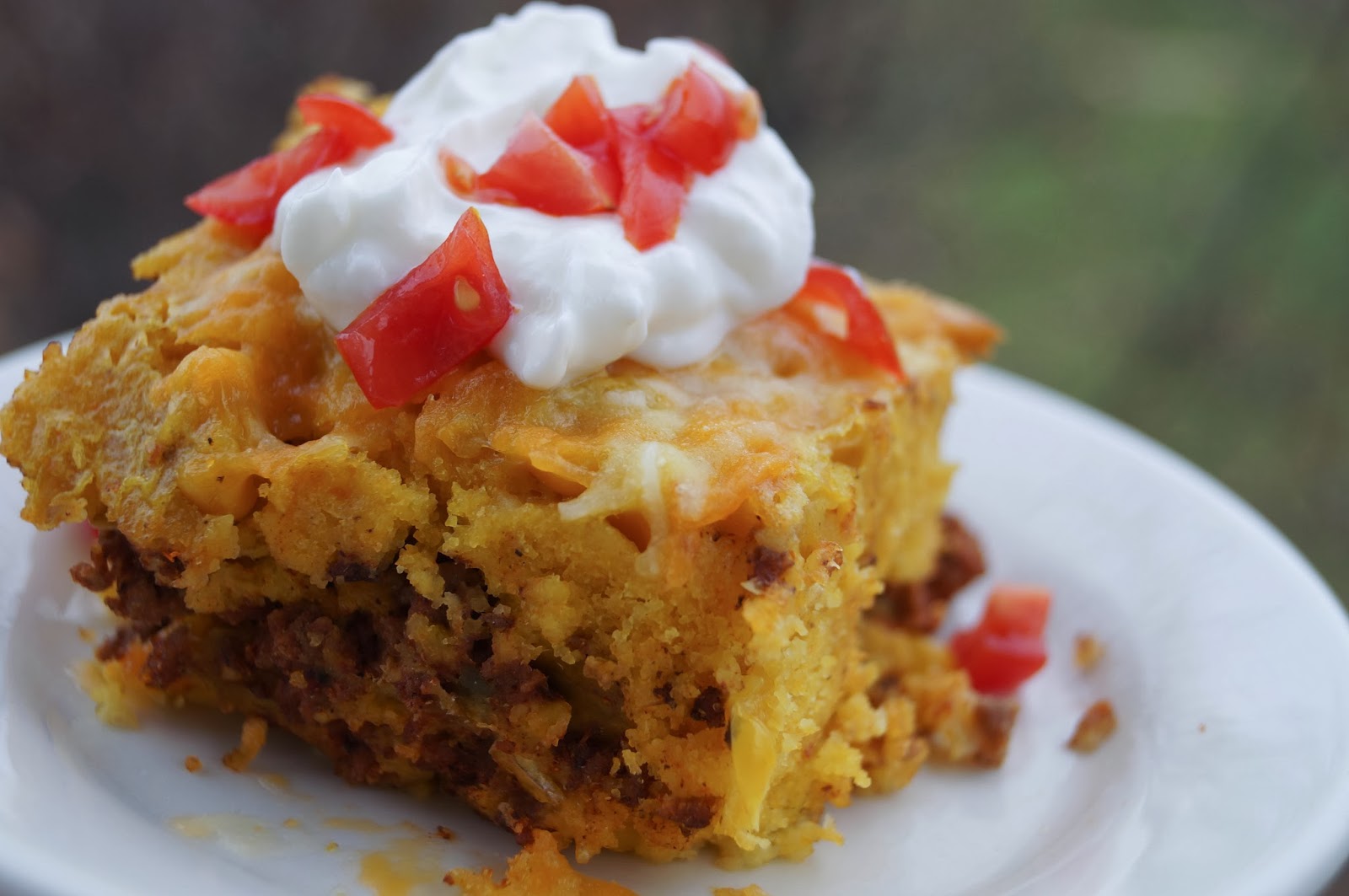 In the Kitchen with Jenny Green Chili Cornbread Casserole