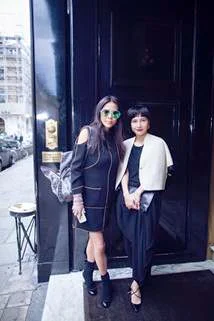 Josie Ho and Yvette Yung Paris Fashion Journey