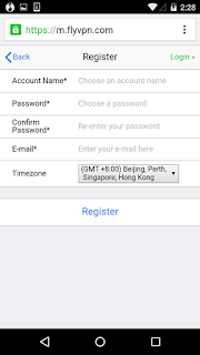 android free vpn-register