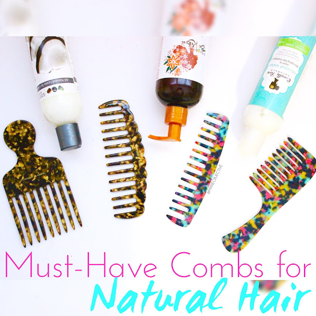 The BEST Combs for Natural and Curly Hair Eternally In Amber Combs