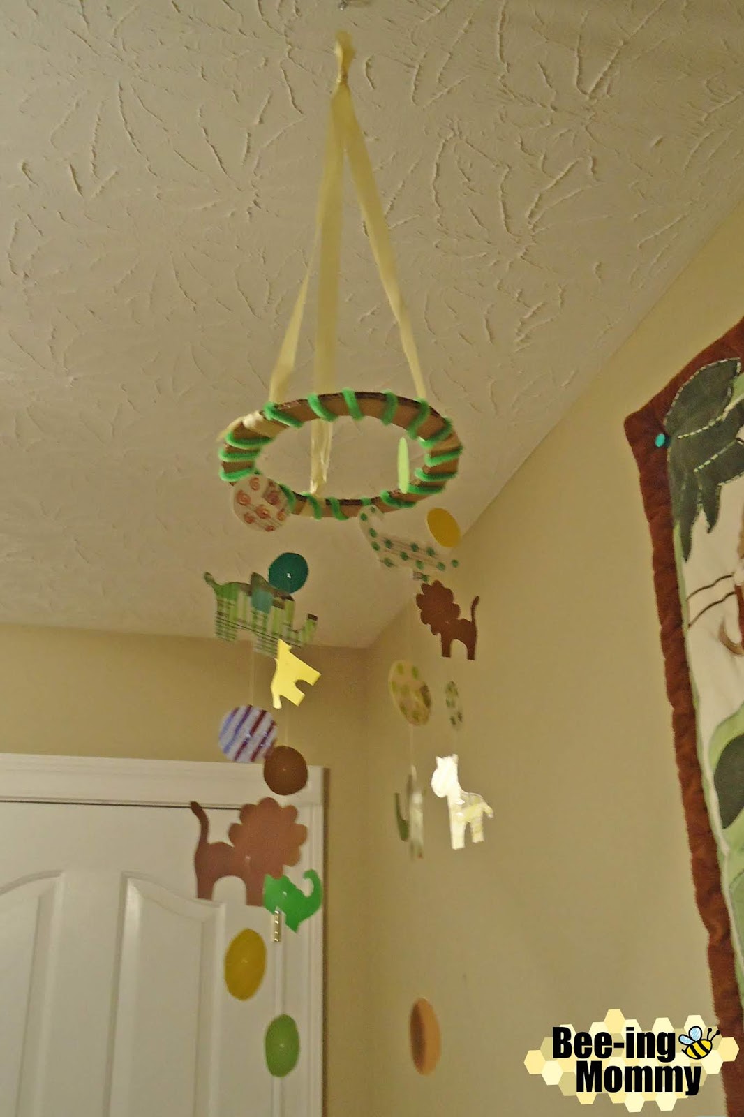 Paint Chip Baby Mobile Tutorial