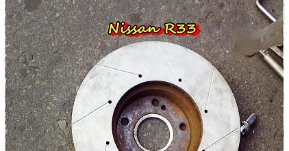 Upgrade rotor disc brake Innova dengan Nissan R33 