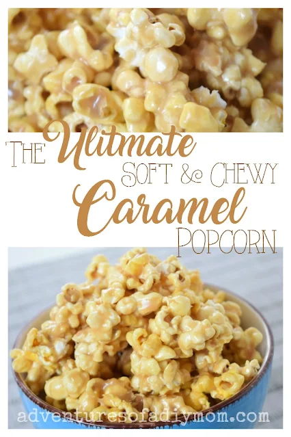 pictures of homemade caramel popcorn