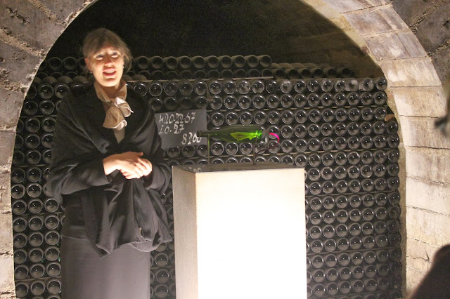 Cave tour at Moet & Chandon, Epernay, France