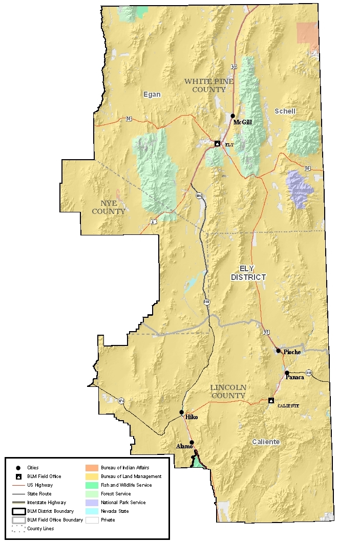 Nevada Fire Information Ely District