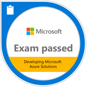 Developing Microsoft Azure Solutions