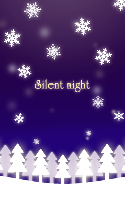 Silent night (Navy) *