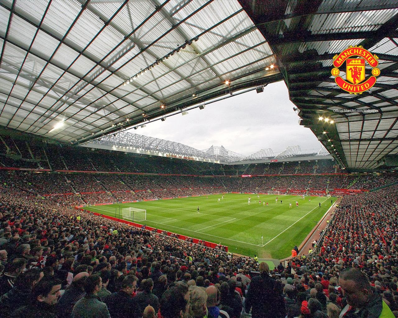 Top Manchester United Stadium Wallpaper For Bedroom Paperbola