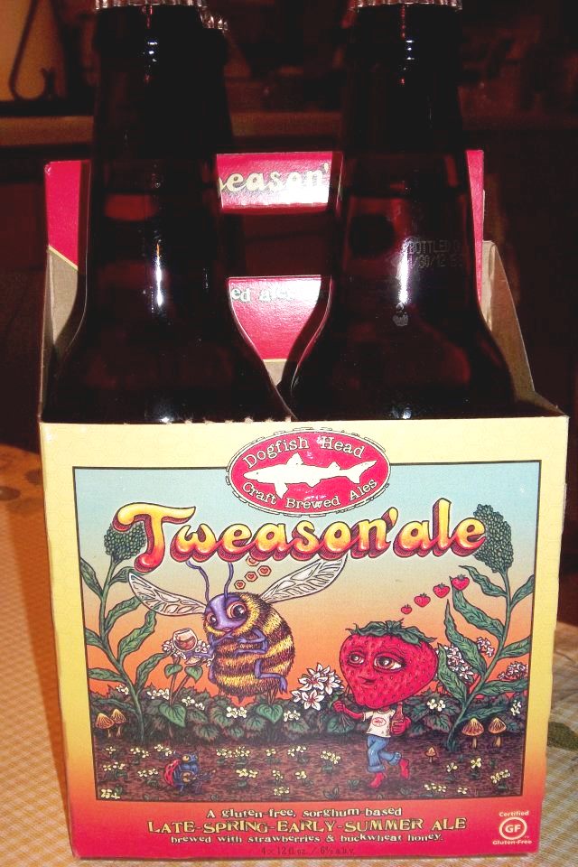 Dragonfly Gluten Free Dogfish Head Tweason'Ale