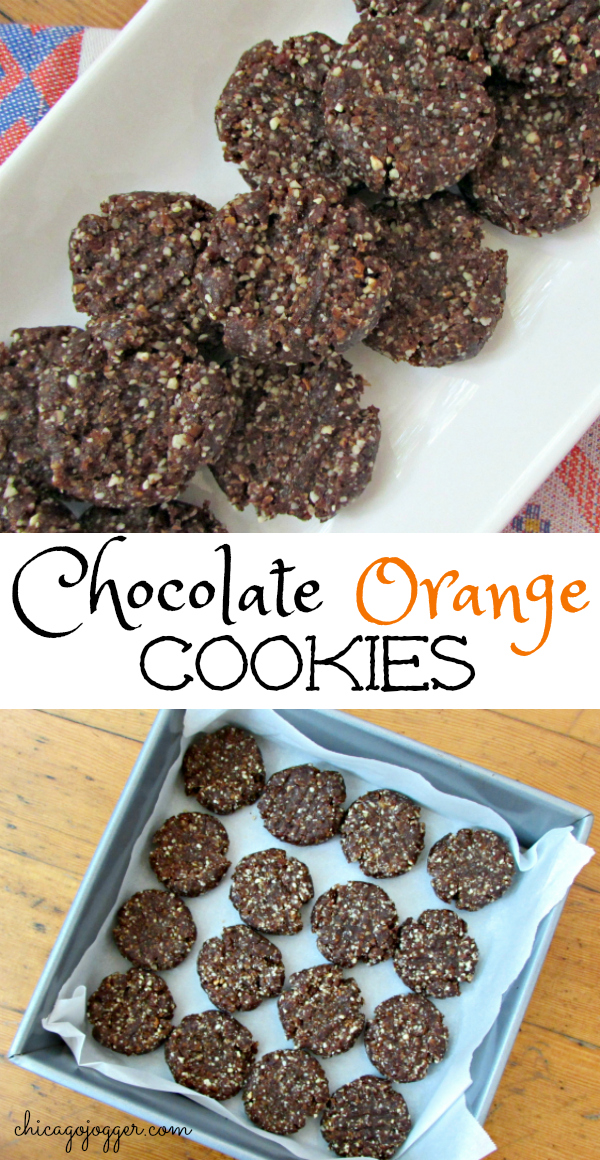 No Bake Chocolate Orange Cookies Chicago Jogger
