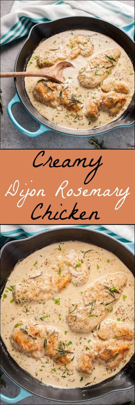 Creamy Dijon Rosemary Chicken Creamy Dijon Rosemary Chicken