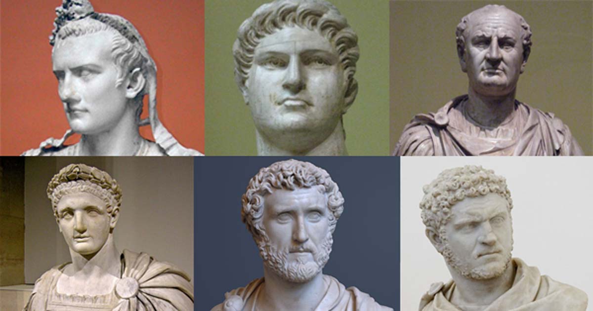 Mary Ann Bernal A Succinct Timeline Of Roman Emperors 400 Years Of 