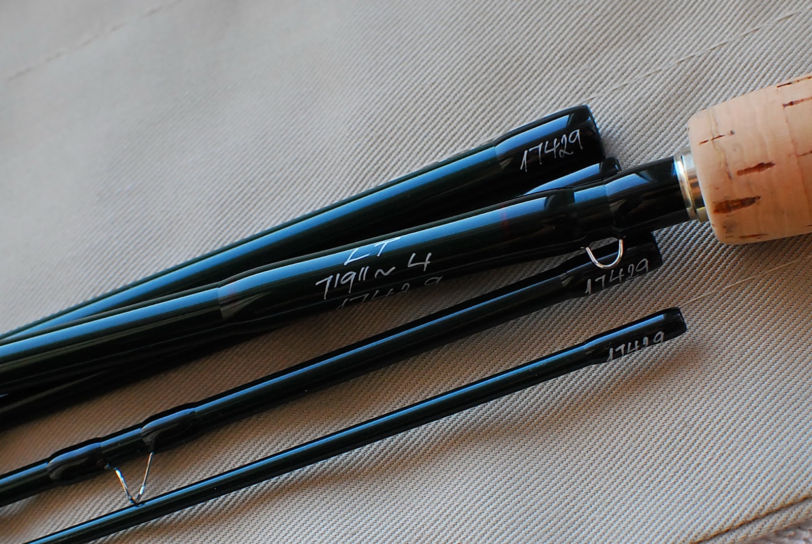 Handcrafted graphite and fiberglass fly rods Winston LT 4795