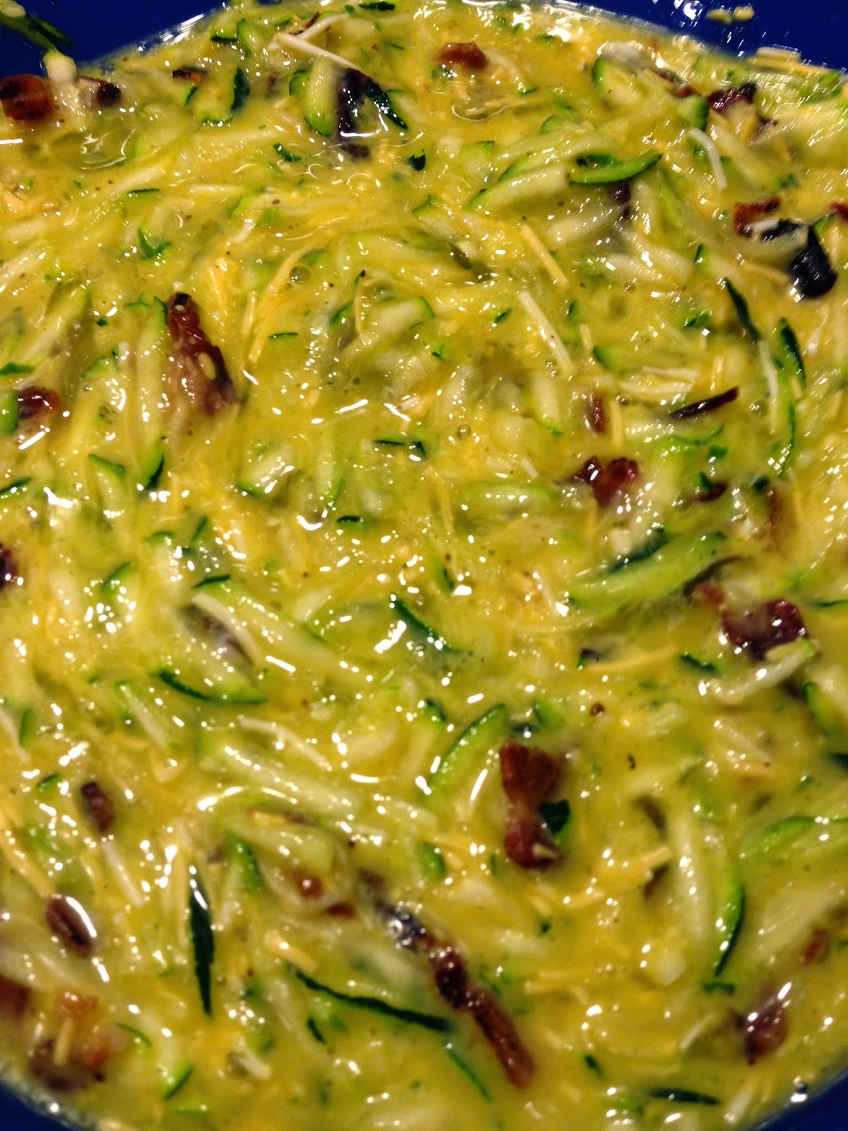 Zucchinibacon egg muffins