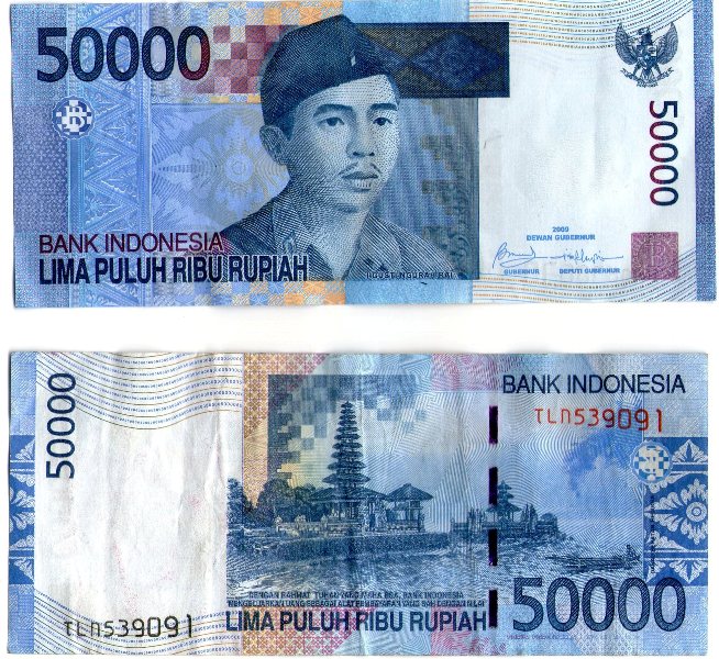 gambar uang indonesia dari mas ke masa
