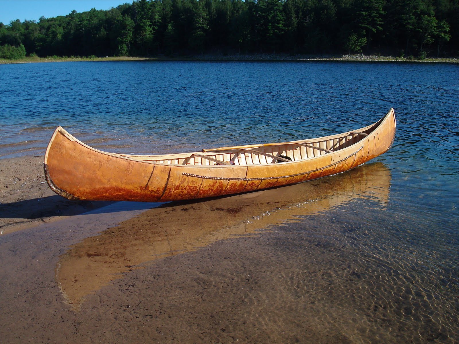 Beaver Bark Canoes Eastern Cree Crooked Canoe