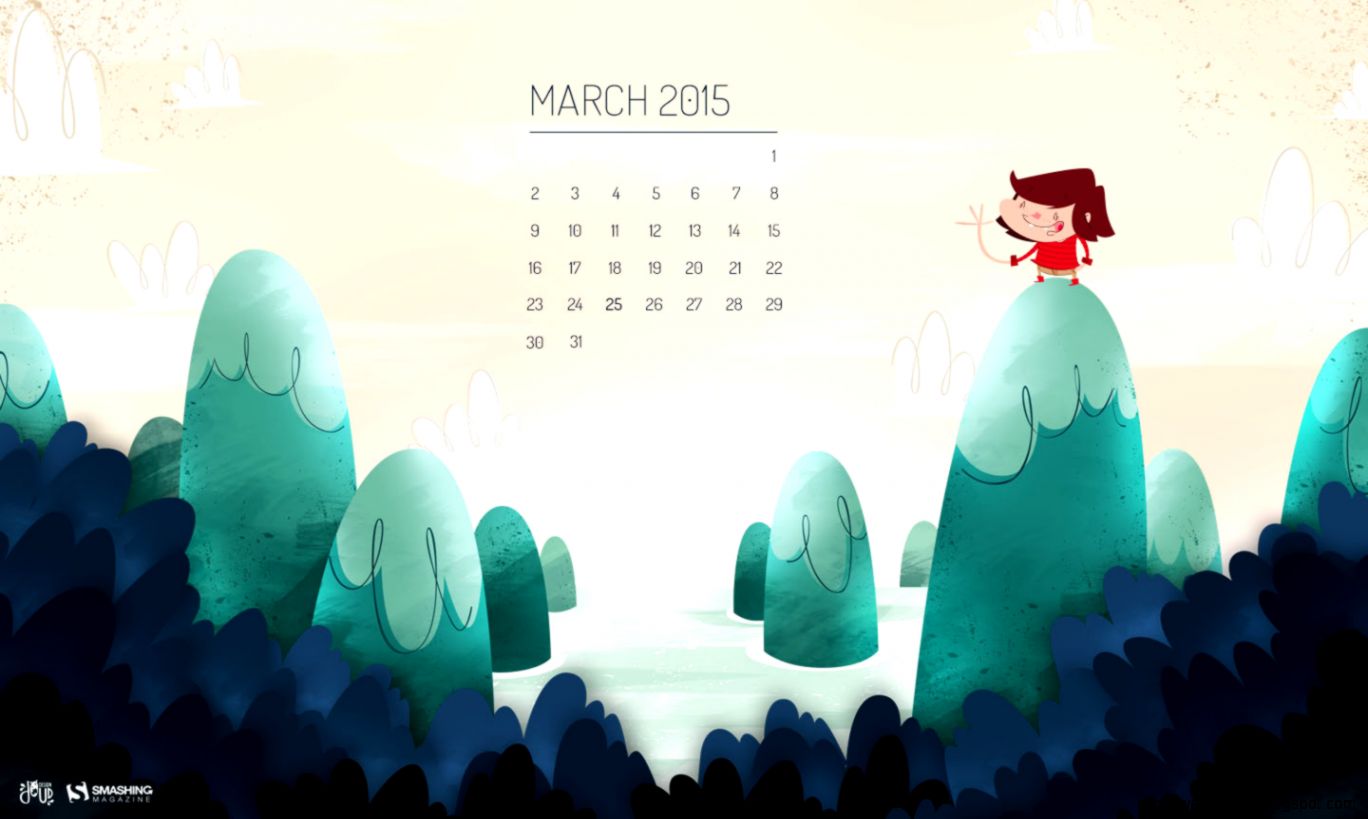 Desktop Wallpaper Calendars March 2015 – Smashing Magazine