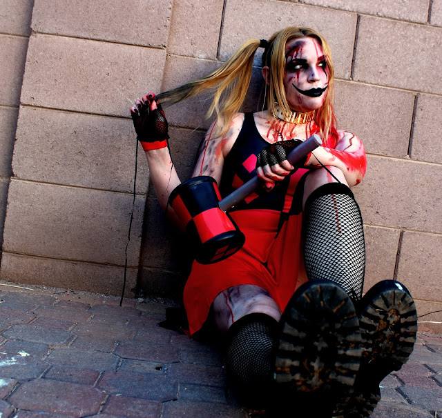Diaries of a Sunflower Horror Harley Quinn!