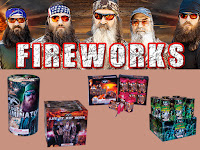 Duck Dynasty fireworks in Tennessee