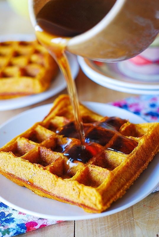 AUTUMN PUMPKIN WAFFLES AUTUMN PUMPKIN WAFFLES