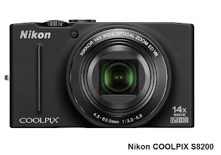 Nikon COOLPIX S8200 camera
