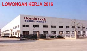 Lowongan Kerja Terbaru PT. Honda Lock Indonesia Bekasi Tingkat SMA/SMK Paling Baru 2018