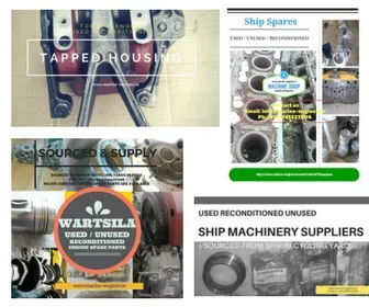 Ship Machinery, Ship Spare parts, used, second hand, recondition, engine, motor, marine, generator, complete, sale, supplier, stockist, available, reusable, ship, recylcing, moteur