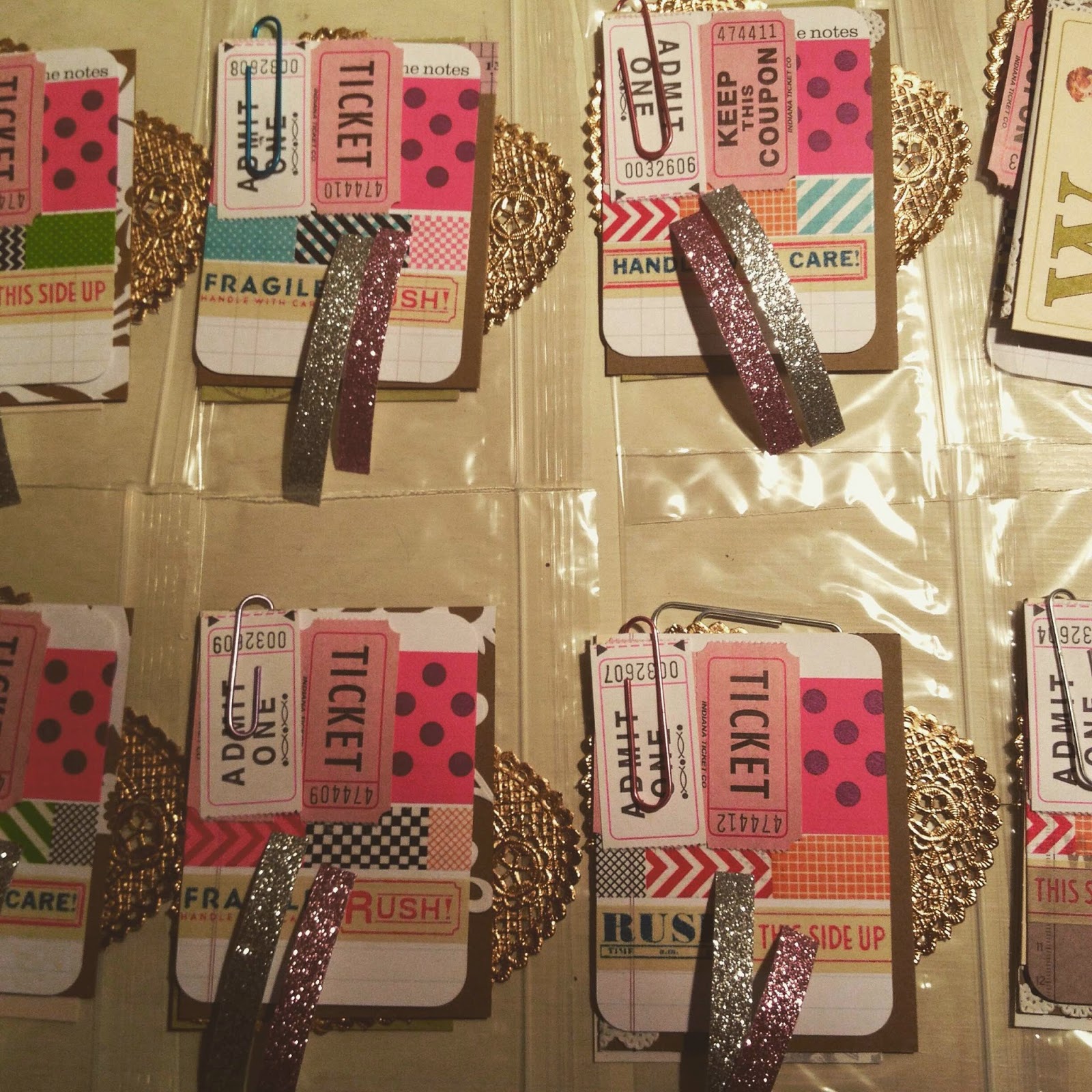 Fun Gifts for a Scrapbook Retreat from my Stash