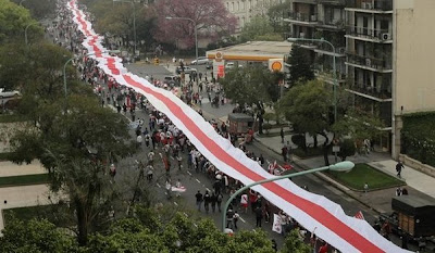 La bandera más larga del mundo - River Plate