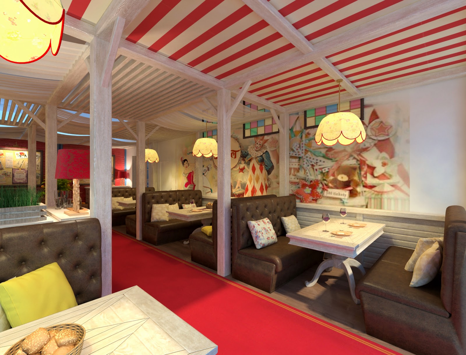 Дизайн летнего кафе