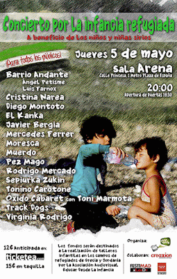 Concierto solidario Infancia Refugiada