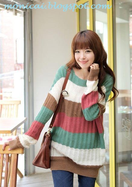 35 Foto Baju Artis Korea, Trend Model!