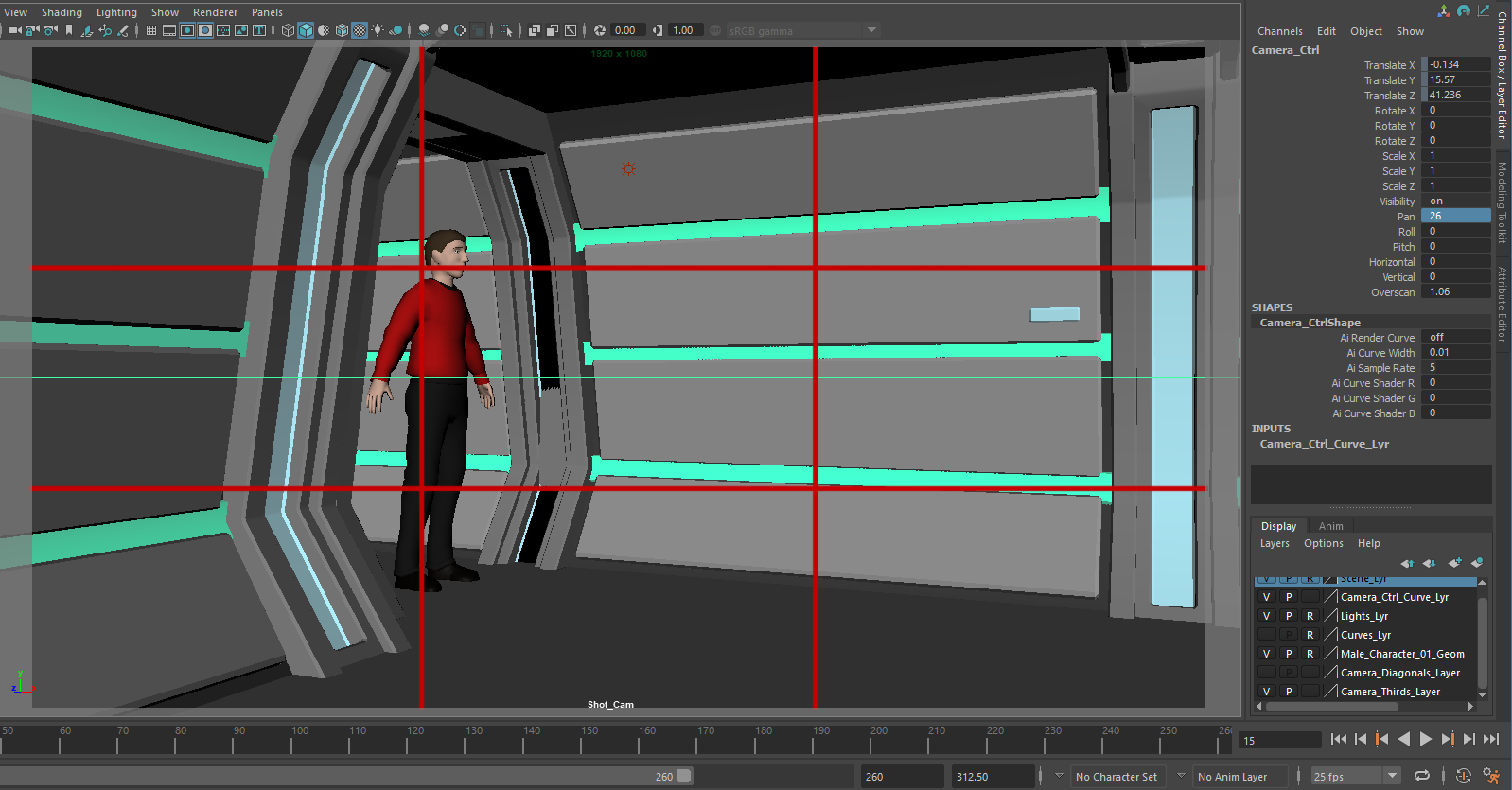 MAYA Camera Rigging Animation