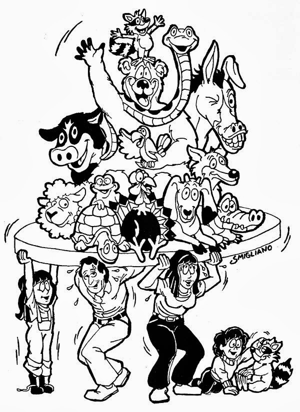 SMIG Petting Zoo Coloring Book