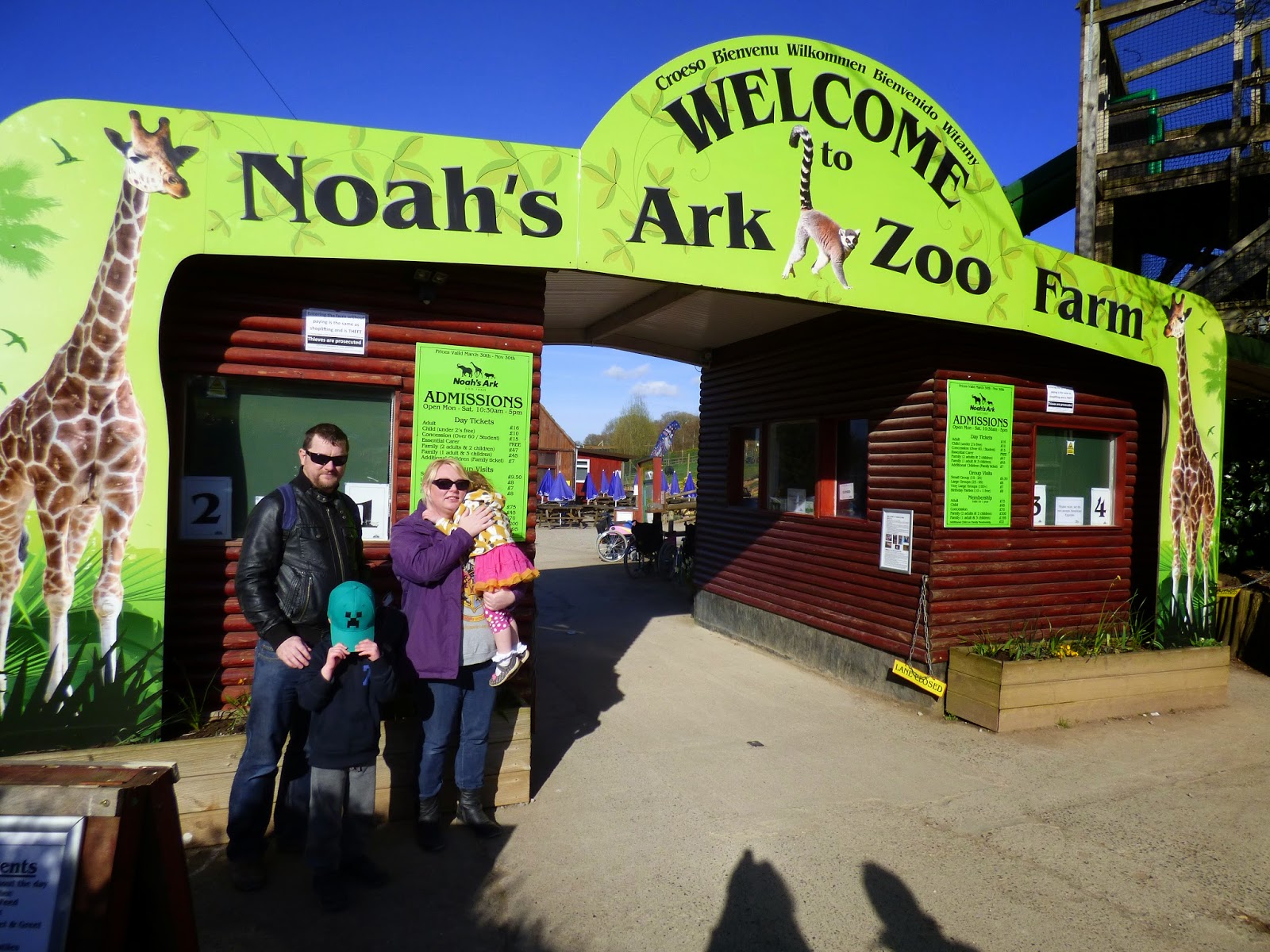 Jelly Rose We visited Noah's Ark Zoo Farm near Bristol!