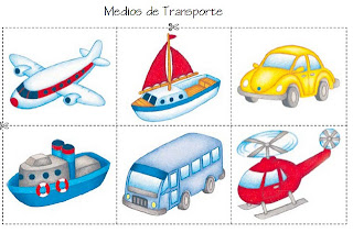 Educando con amor: Los medios de transportes