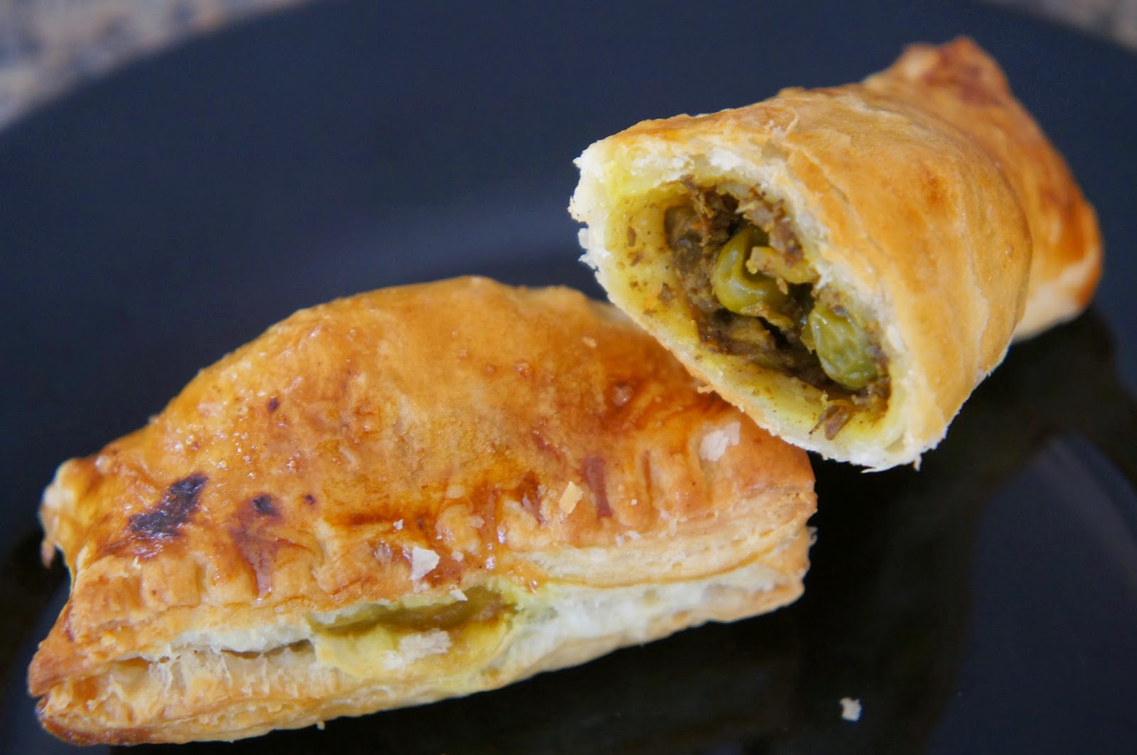 Lisette's Cooking Adventures Goan puff pastry patties vegetarian